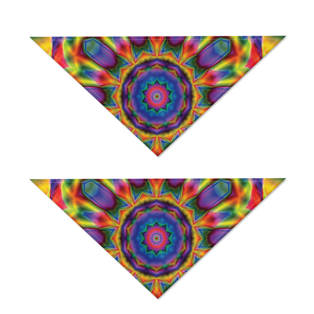 Boho Kaleidoscope Print Dog Bandana