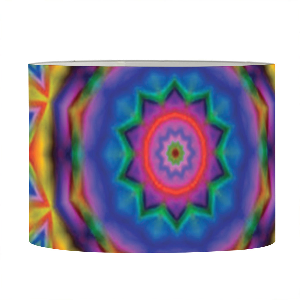 Boho Kaleidoscope Print Drum Lamp Shade