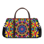 Boho Kaleidoscope Print Duffle Bag