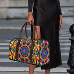 Boho Kaleidoscope Print Duffle Bag