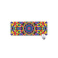 Boho Kaleidoscope Print Extended Mouse Pad