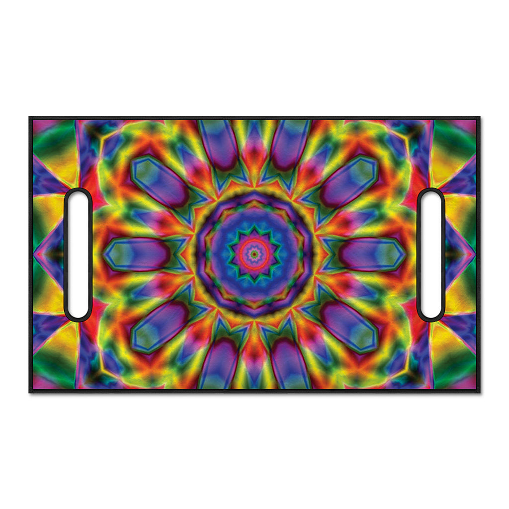 Boho Kaleidoscope Print Golf Cart Seat Cover