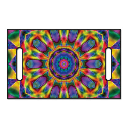 Boho Kaleidoscope Print Golf Cart Seat Cover