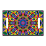 Boho Kaleidoscope Print Golf Cart Seat Cover