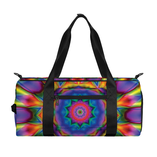 Boho Kaleidoscope Print Gym Bag