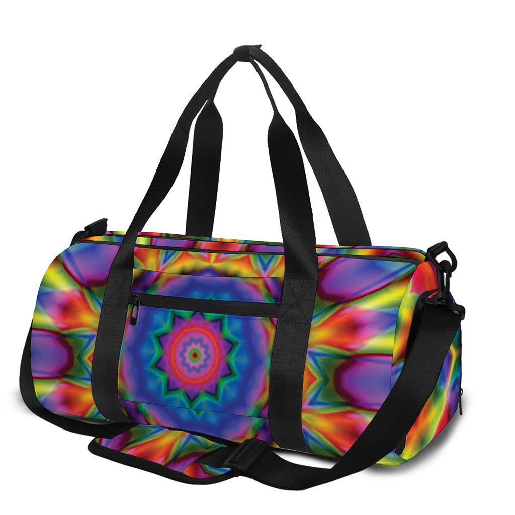 Boho Kaleidoscope Print Gym Bag