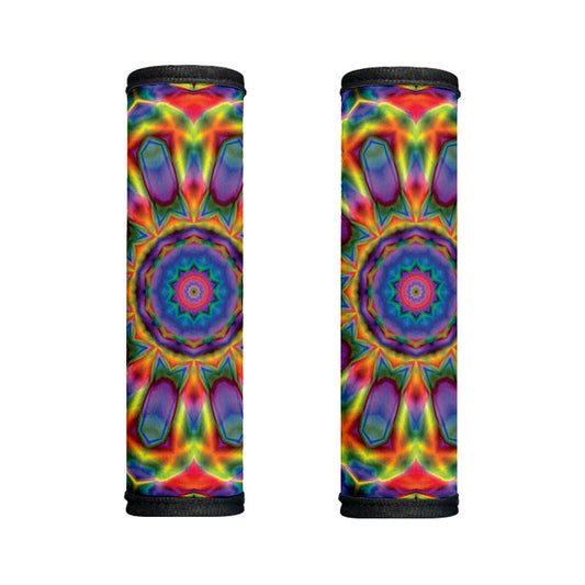 Boho Kaleidoscope Print Handle Covers