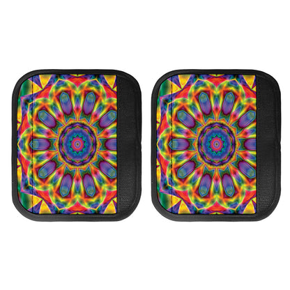 Boho Kaleidoscope Print Handle Covers
