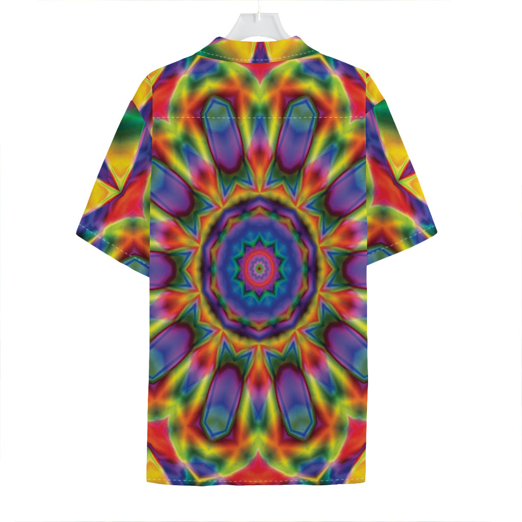Boho Kaleidoscope Print Hawaiian Shirt