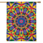 Boho Kaleidoscope Print House Flag