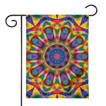 Boho Kaleidoscope Print House Flag
