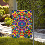 Boho Kaleidoscope Print House Flag