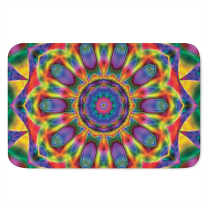 Boho Kaleidoscope Print Indoor Door Mat
