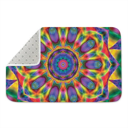 Boho Kaleidoscope Print Indoor Door Mat