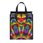 Boho Kaleidoscope Print Insulated Lunch Tote