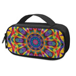 Boho Kaleidoscope Print Insulin Cooler Travel Case
