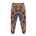 Boho Kaleidoscope Print Jogger Pants