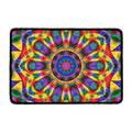Boho Kaleidoscope Print Kitchen Mat