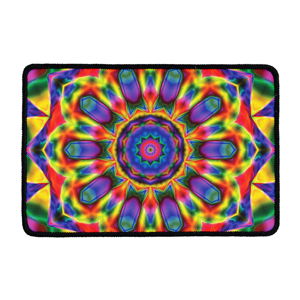 Boho Kaleidoscope Print Kitchen Mat