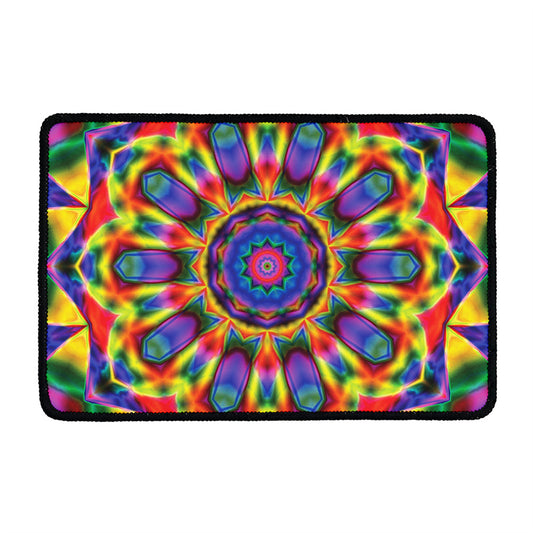 Boho Kaleidoscope Print Kitchen Mat