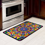 Boho Kaleidoscope Print Kitchen Mat