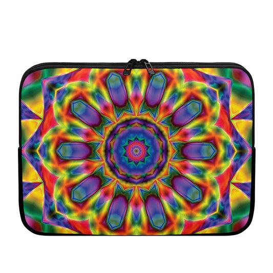 Boho Kaleidoscope Print Laptop Sleeve