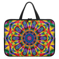 Boho Kaleidoscope Print Laptop Sleeve With Handle