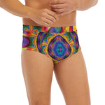Boho Kaleidoscope Print Men's Briefs