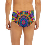 Boho Kaleidoscope Print Men's Briefs