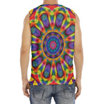 Boho Kaleidoscope Print Men's Fitness Tank Top