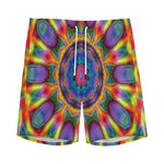Boho Kaleidoscope Print Men's Sports Shorts
