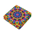Boho Kaleidoscope Print Outdoor Seat Cushion Cover
