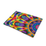 Boho Kaleidoscope Print Pet Cooling Mat Cover