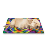 Boho Kaleidoscope Print Pet Cooling Mat Cover