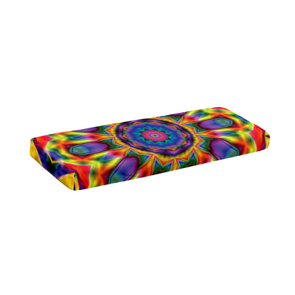 Boho Kaleidoscope Print Piano Keyboard Cover