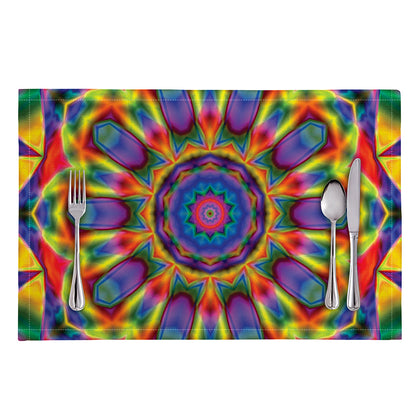 Boho Kaleidoscope Print Placemat