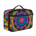 Boho Kaleidoscope Print Portable Lunch Bag