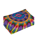 Boho Kaleidoscope Print Rectangle Tissue Box Cover