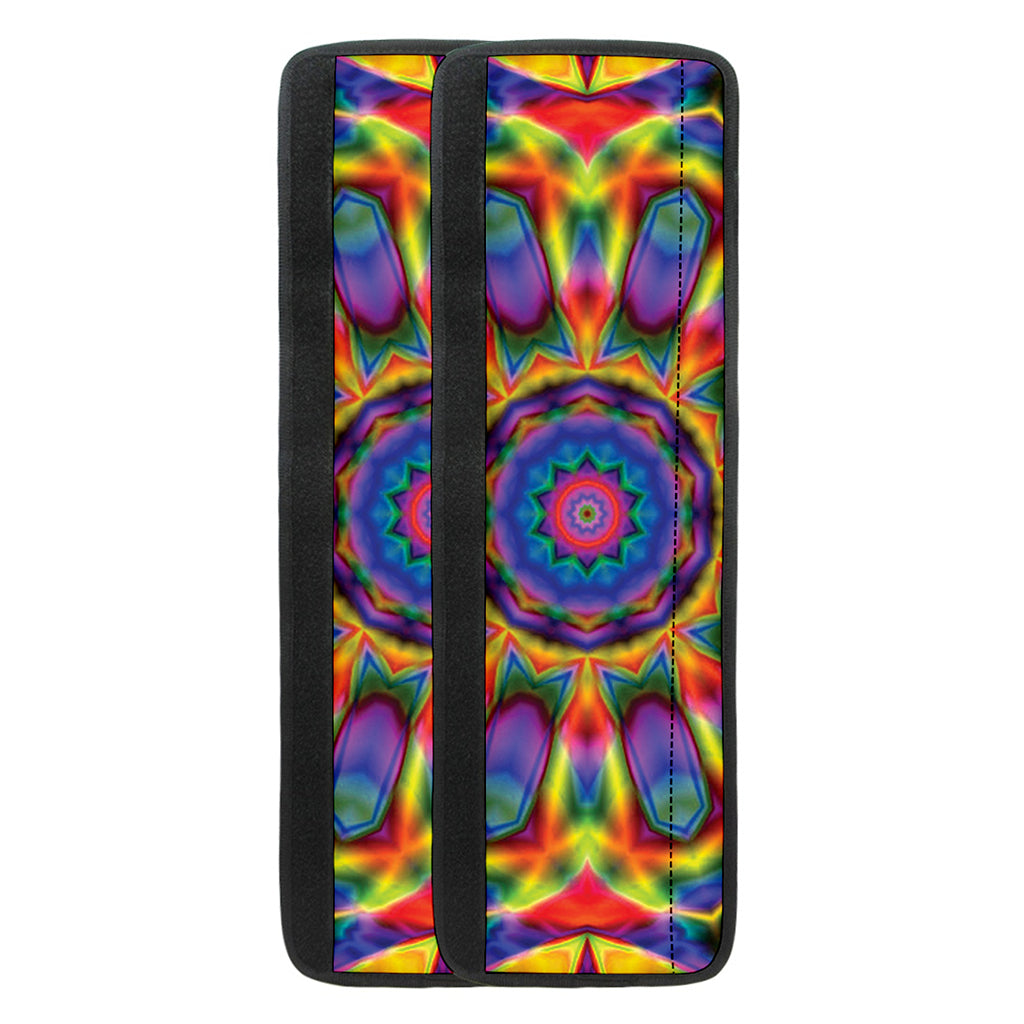Boho Kaleidoscope Print Refrigerator Handle Covers