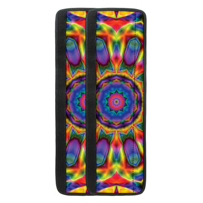 Boho Kaleidoscope Print Refrigerator Handle Covers