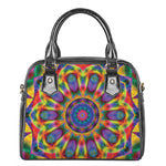 Boho Kaleidoscope Print Shoulder Handbag