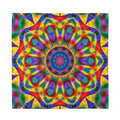 Boho Kaleidoscope Print Silk Bandana