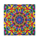 Boho Kaleidoscope Print Silk Bandana