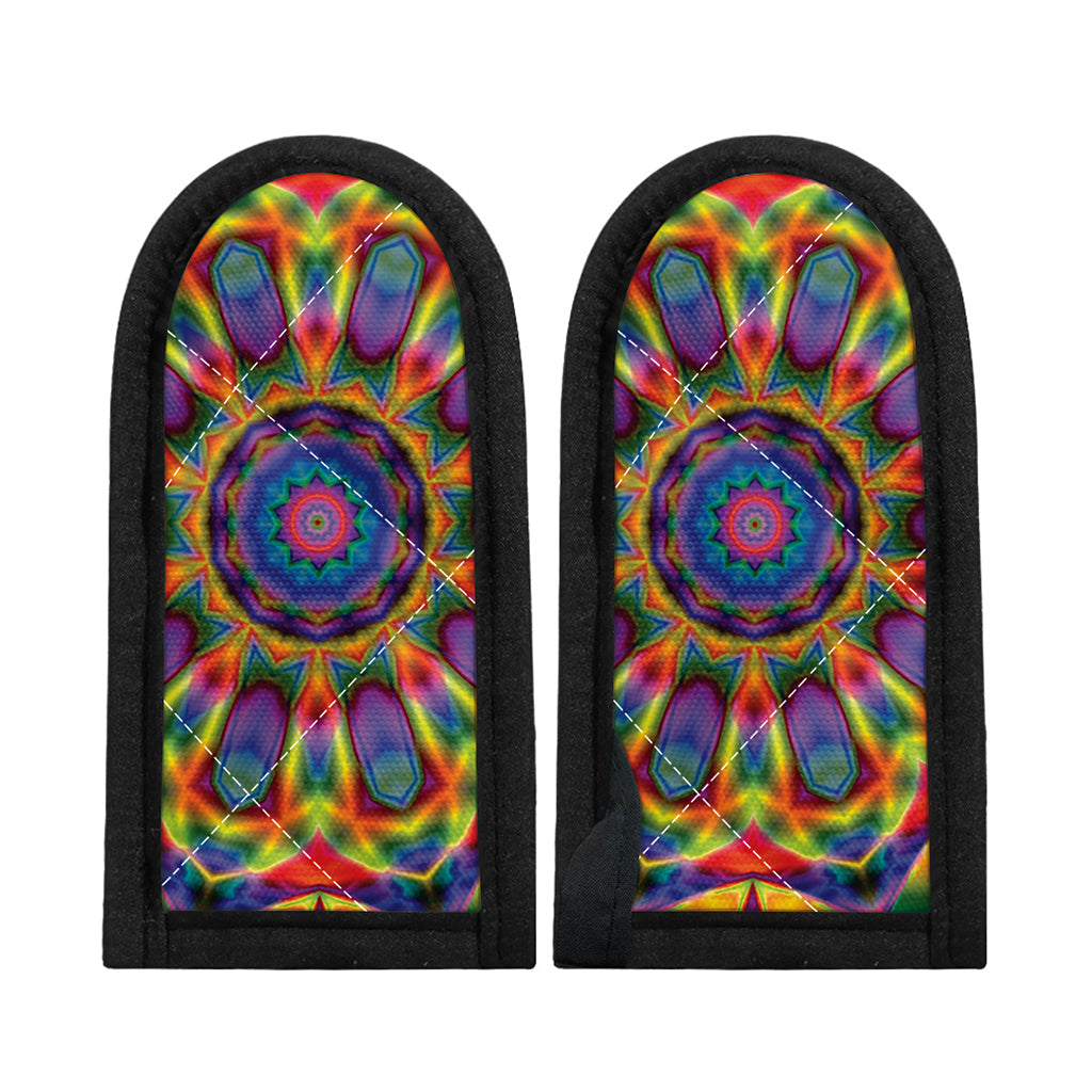 Boho Kaleidoscope Print Skillet Handle Cover