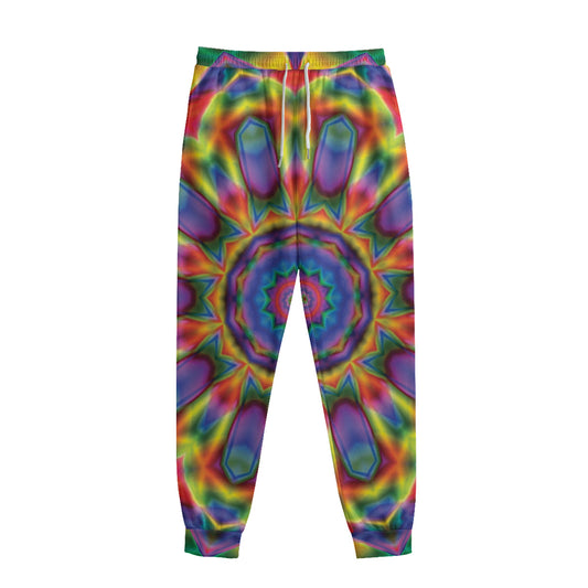 Boho Kaleidoscope Print Sweatpants