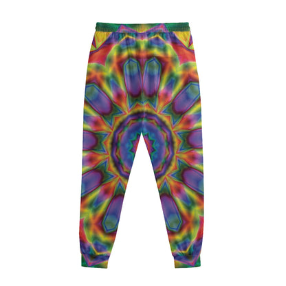 Boho Kaleidoscope Print Sweatpants