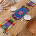 Boho Kaleidoscope Print Table Runner