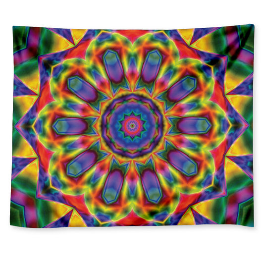 Boho Kaleidoscope Print Tapestry