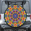 Boho Kaleidoscope Print Tire Cover