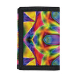 Boho Kaleidoscope Print Trifold Wallet